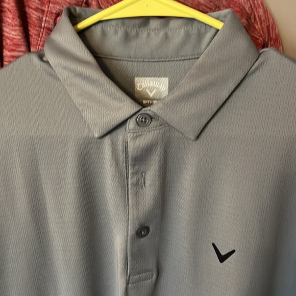 Lot of three golf polos. Callaway, Under Armour (Firestone), M Golf Men’s medium - Picture 3 of 4